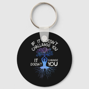 Spiritual Yoga Gifts For Women And Men Motivationa Keychain