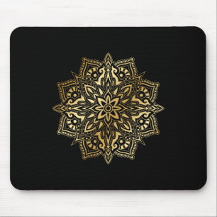 Spiritual Yoga Meditation Mandala Lotus Flower Yog Mouse Pad