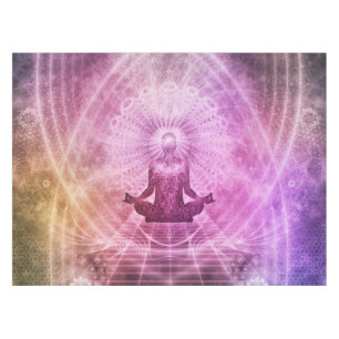 Spiritual Yoga Meditation Zen Colourful Tablecloth