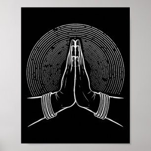 Spiritual Zen Meditation Mudra Poster