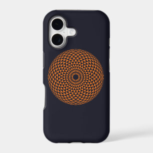 Spirituel Rouge Noir Blanc Mandala Art géométrique