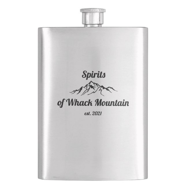 Spiritueux de flacon de Whack Mountain (devant)