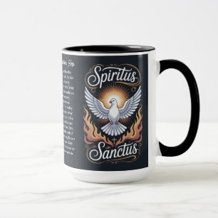 Spiritus Sanctus (With Prayer to the Holy Spirit) Mug