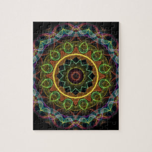 spirograph egg shaped leaves jigsaw puzzle