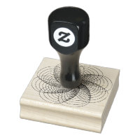 Spirograph Swirl Twist Scrapbooking Rubber