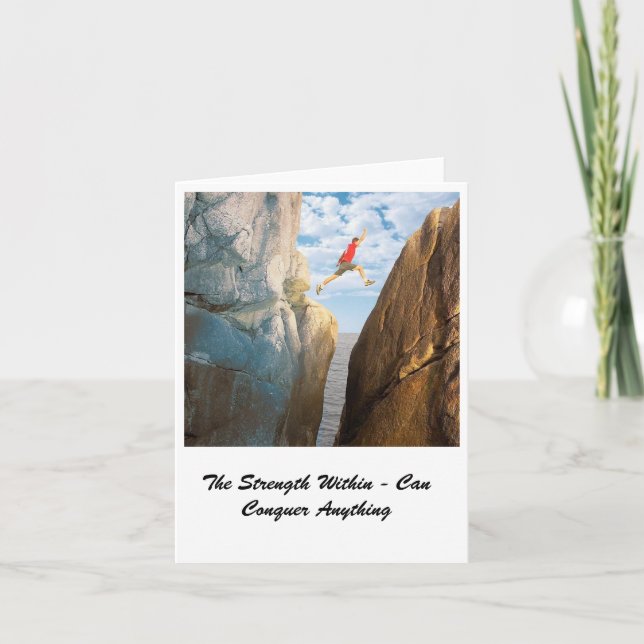 Spirtual/Motivational Note Card - ... - Customized (Front)