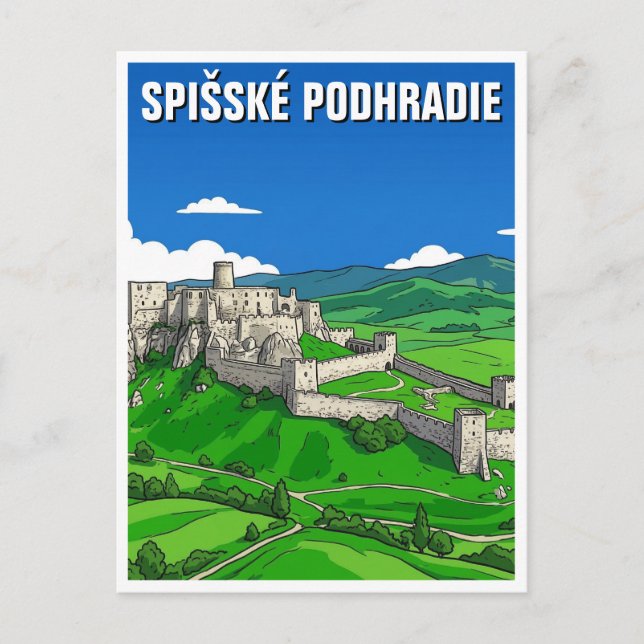 Spiš Castle Postcard (Front)