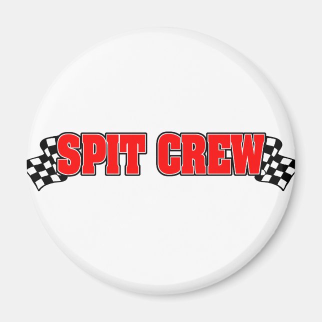 Spit Crew Magnet (Front)