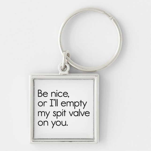 Spit Valve Keychain (Front)