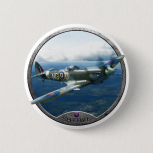 Spitfire 2 Inch Round Button