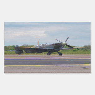 Spitfire After Landing Sticker