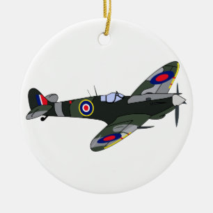 Spitfire Ceramic Ornament