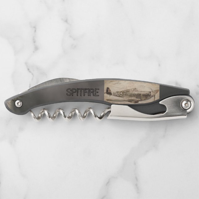 Spitfire Design Corkscrew/ Bottle Opener (Back)