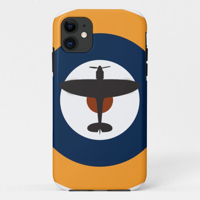 Spitfire iconique de Supermarine - coque iphone (Dos)