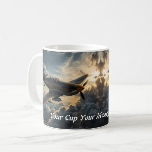 Spitfire Legacy: A Tribute to WWII Aviation Coffee Mug