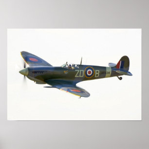 Spitfire MH-434 Poster