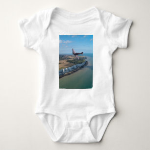 Spitfire over England Baby Bodysuit