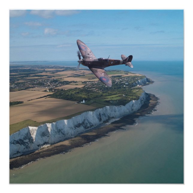 Spitfire over England Poster (Front)
