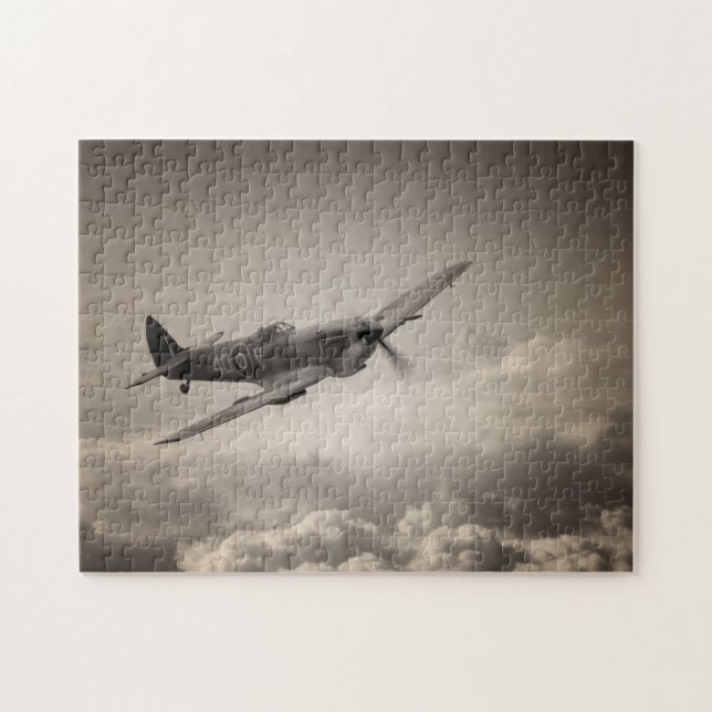 Spitfire Patrol Jigsaw Puzzle (Horizontal)