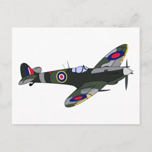 Spitfire Postcard