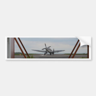 Spitfire Ready For Takeoff Bumper Sticker
