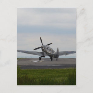 Spitfire Ready For Takeoff Postcard