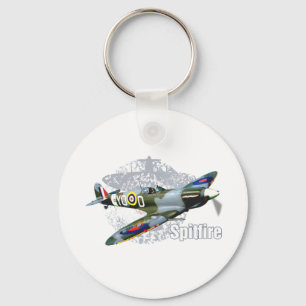 Spitfire Supermarine Keychain