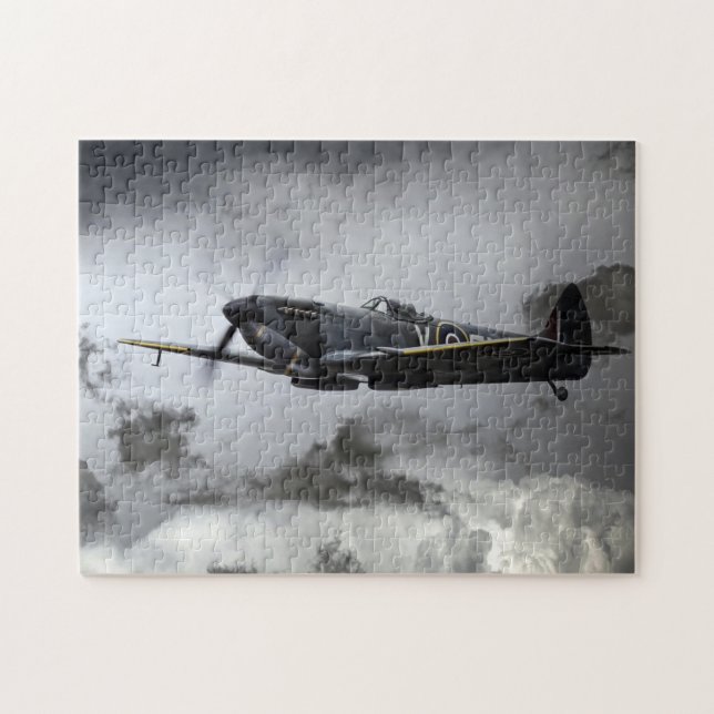 Spitfire TE311 Jigsaw Puzzle (Horizontal)