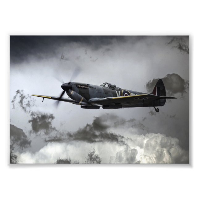Spitfire TE311 Photo Print (Front)
