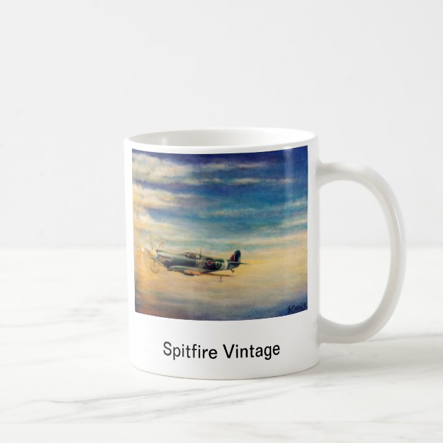Spitfire Vintage Coffee Mug (Right)