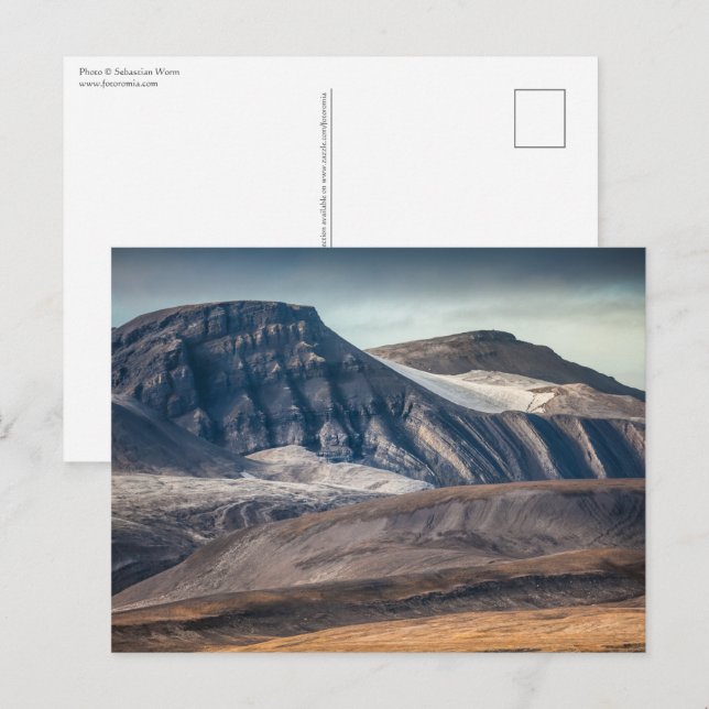 Spitsbergen Landscape Photo Postcard (Front/Back)