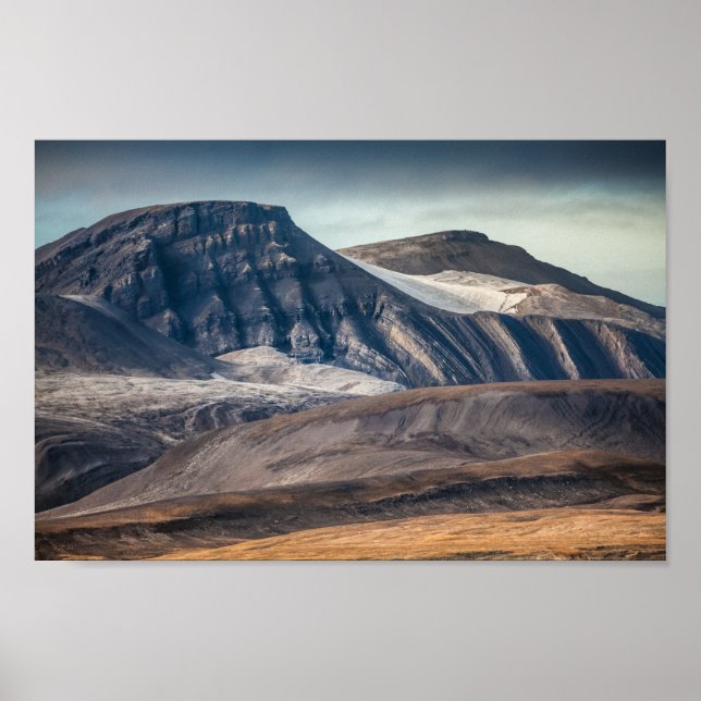 Spitsbergen Landscape Photo Poster (Front)