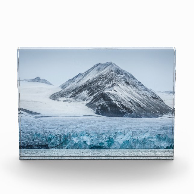 Spitsbergen Svalbard Glacier Photo Block (Front)