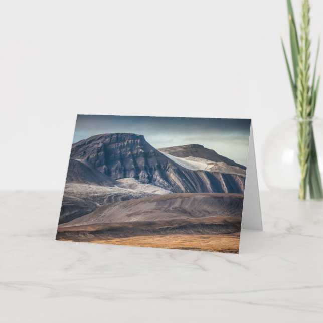 Spitsbergen Svalbard Landscape Card (Front)