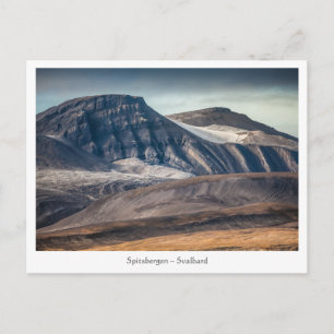 Spitsbergen Svalbard Landscape Photo Postcard