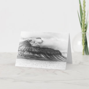 Spitsbergen Svalbard Mountain Landscape Photo Card