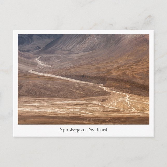 Spitsbergen Svalbard Postcard (Front)