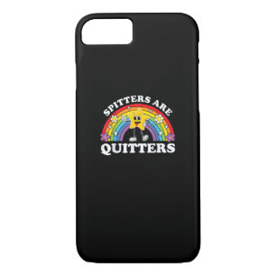 Spitters Are Quitters Inappropriate Edgy Adult Hum Case-Mate iPhone Case