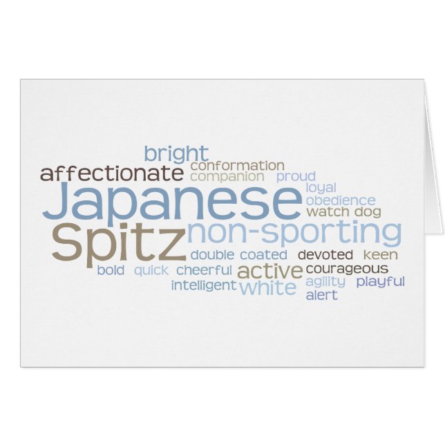 Spitz japonais (Devant horizontal)