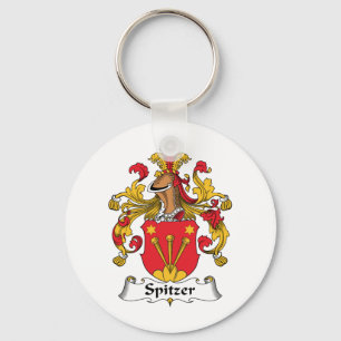 Spitzer Family Crest Keychain