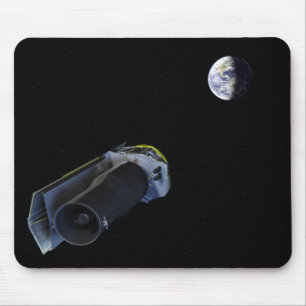 Spitzer points its high-gain antenna mouse pad
