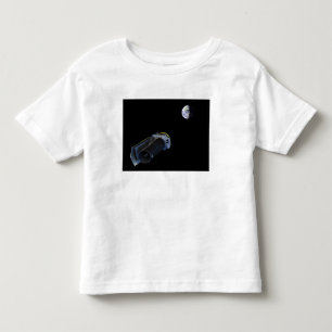 Spitzer points its high-gain antenna toddler t-shirt