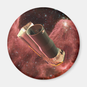 Spitzer Space Telescope Anniversary Magnet