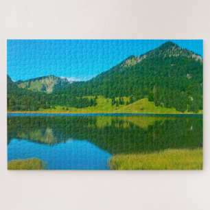Spitzingsee Bavaria Germany. Jigsaw Puzzle