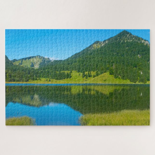 Spitzingsee Bavaria Germany. Jigsaw Puzzle (Horizontal)