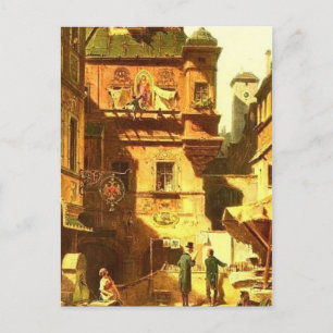 Spitzweg - Arts & Science Postcard