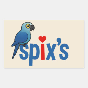 Spix's Love Sticker