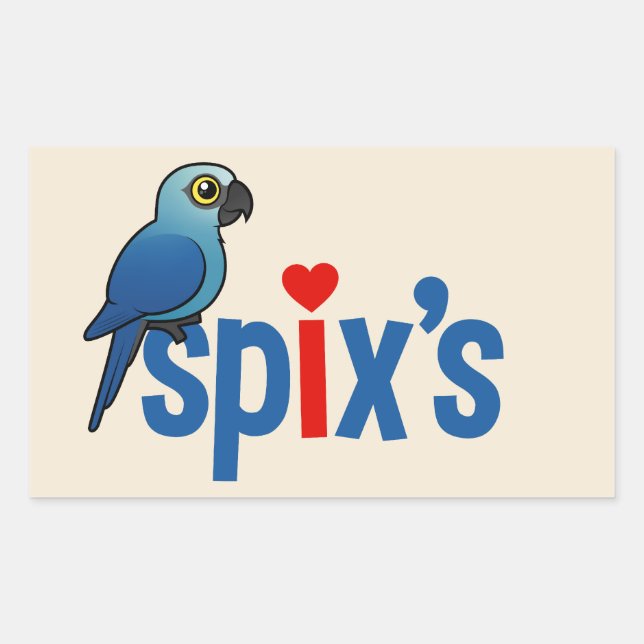 Spix's Love Sticker (Front)