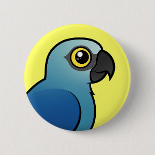 Spix's Macaw 2 Inch Round Button