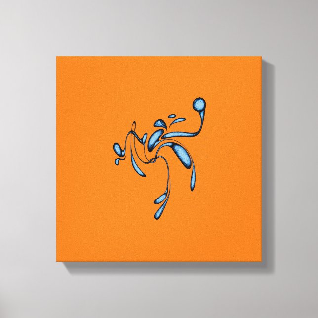 Splash Canvas Print (Front)